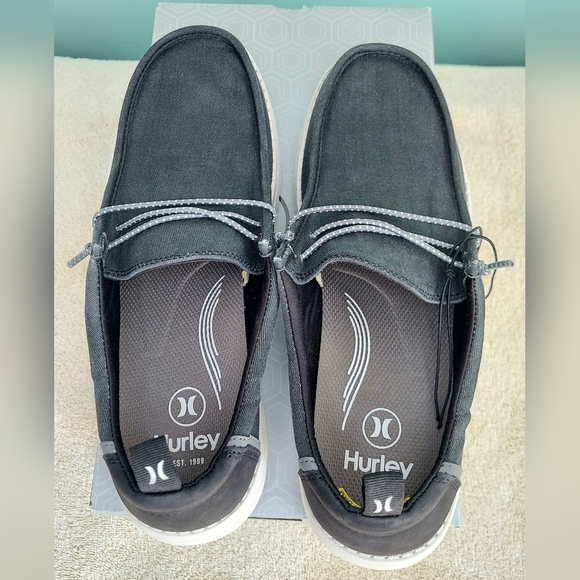 Hurley Men's Black Laguna Shoes Size 9.5 NWT - Picture 4 of 11